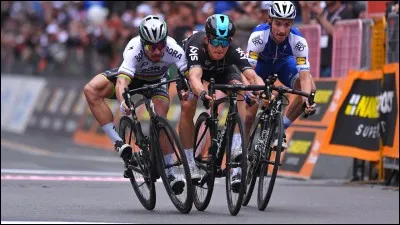 Première classique majeure Milan-San Remo. Qui sont les trois coureurs et leur ordre d'arrivée ?