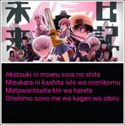 Celui-ci vient de "Mirai Nikki", il est appelé...