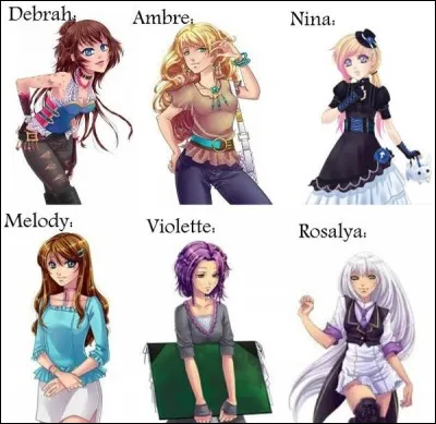 Quelle fille d'Amour Sucr&eacute; pr&eacute;f&egrave;res-tu ? (Cela aura un point de plus avec le gar&ccedil;on qui lui ressemblera le plus.)