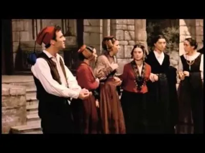 La scène finale du "Parrain 3" se déroule en Sicile au théâtre de Palerme. Le fils de Michael Corleone chante :