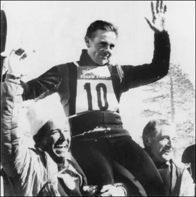 Qui a été champion olympique de descente à Squaw Valley en 1960 ?