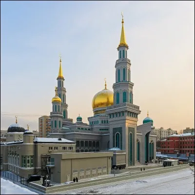 Dans quelle ville se trouve cette mosquée-cathédrale d'une capacité de 10 000 places ?