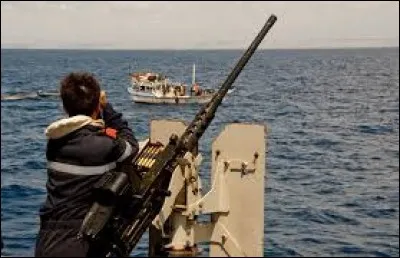 En cas d'attaque, notre navire est équipé de 6 armes de ce type. Comment se nomment-elles ?