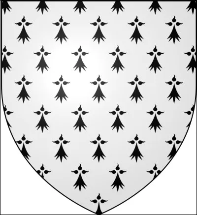 Sur les armoiries de la Bretagne, l'hermine est très stylisé. Comment appelle-t-on cette représentation ?