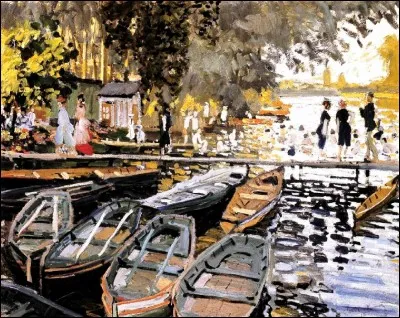 Qui a peint "Bains de la Grenouillère" ?