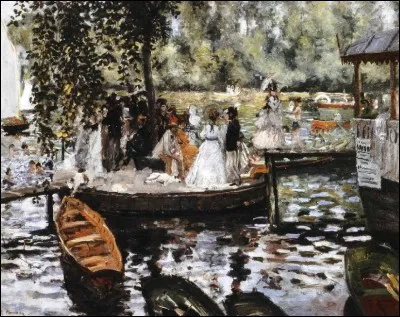 Qui a peint cette Grenouillère ?