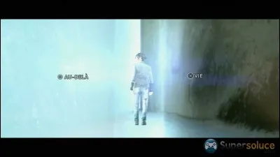 A la toute fin, avec qui avait-elle le choix de partir si on choisissait la vie ?