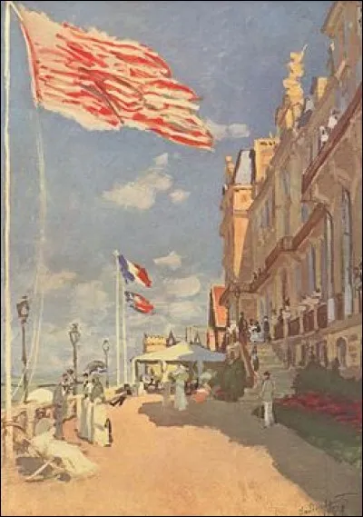 Qui a peint "Hôtel des Roches Noires " ?