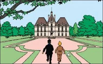 De quel château réel est inspiré le château de Moulinsart, dans "Tintin" ?