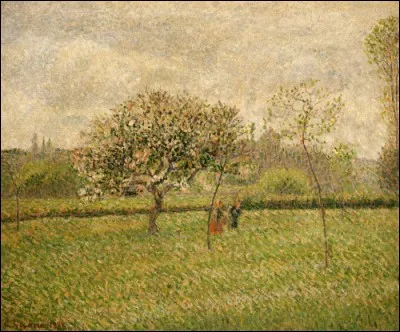 Qui a peint "Pommiers à Eragny" ?