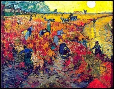 Qui a peint "La vigne rouge" ?