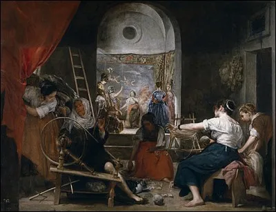 Qui a peint "Les fileuses" ?