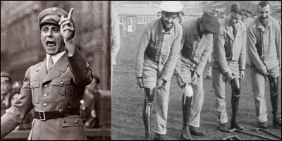 Parlons de Joseph Goebbels, le Ministère du Reich à l'éducation du peuple et à la Propagande du IIIe Reich.
A l'âge de 4 ans, il a été atteint d'ostéomyélite hématogène (infection osseuse) au pied droit qui, après l'échec d'une intervention chirurgicale, le contraignit à porter un appareil orthopédique.
Comment a-t-il fait passer son infirmité auprès de son environnement ?