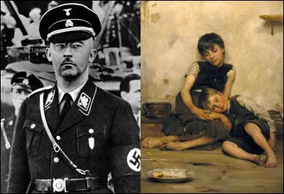 Parlons d'Heinrich Himmler, le chef des SS : 
Lorsque l'on connaît l'histoire de ce monstre pendant sa carrière au sein du Parti nazi et de la SS, on peut être étonné de son comportement jusqu'à la 1e Guerre mondiale.
Que fit-il pendant sa jeunesse ?