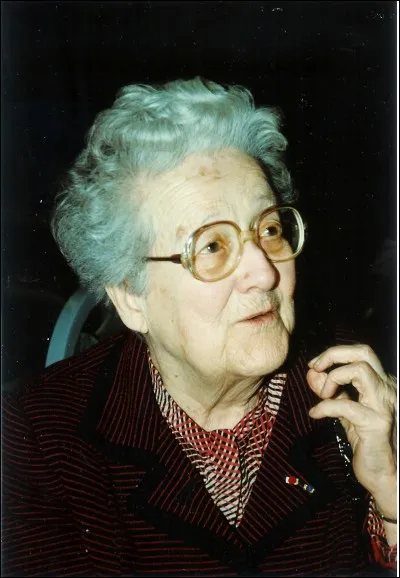 Germaine Tillion a été déportée au camp de Mauthausen