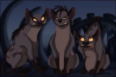 Comment s'appellent les hyènes ?