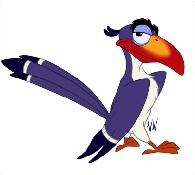Ce personnage est qualifié de « bec-de-banane » par Simba.