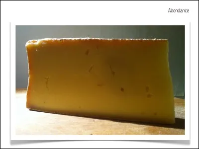 L'abondance se trouve...