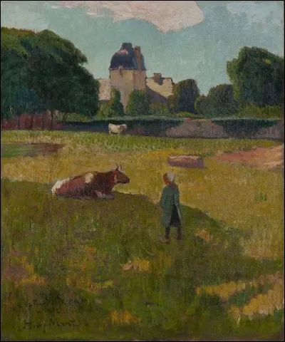 Qui a peint "Le château de Keroman" ?