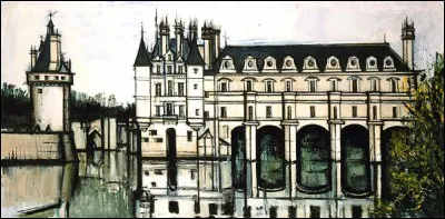 Qui a peint "Château de Chenonceaux" ?