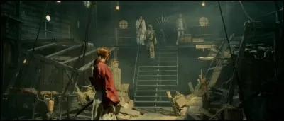 Sur quel bâtiment se déroule l'affrontement final avec Shishio ?