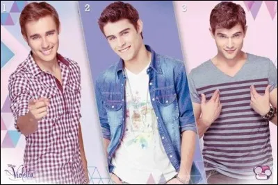 Qui est le premier petit ami de Violetta ?