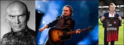 Question subsidiaire : quel est le rapport entre ses trois personnages, respectivement acteur, chanteur et footballeur ?