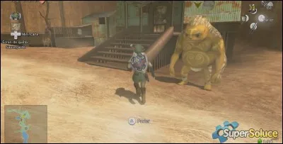 Comment s'appelle le village désertique dans lequel on peut trouver un cimetière ?