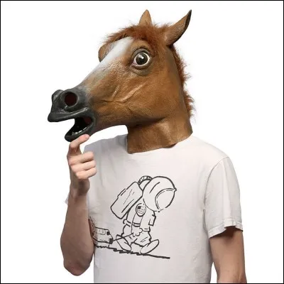 À quel animal Pétunia est-elle comparée avec son grand coup et son sourire ?