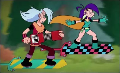 Il kiffe son épée magique dauphin...