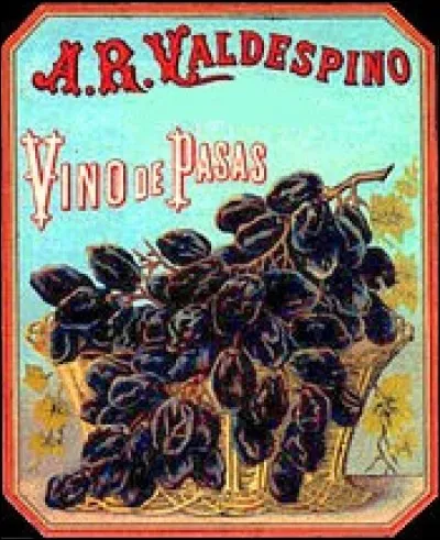 Vin blanc espagnol produit dans le sud de l'Andalousie :