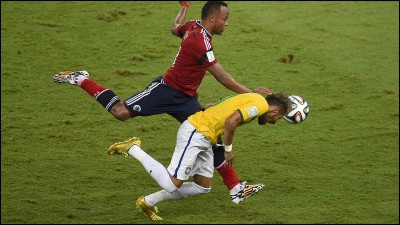 Qui a blessé Neymar en Coupe du monde 2014 ?