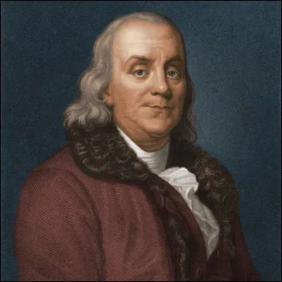 Benjamin Franklin est venu à Paris.