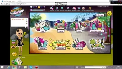 À partir de quel niveau peut-on aller à la boutique ?