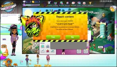 Que peut-on faire pour dire une chose sur une personne ?