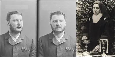 Nous sommes à Paris en 1887 : 
Il s'agit d'un triple meurtre crapuleux, celui d'une courtisane nommée Régine de Montille, de sa femme de chambre et de la fille de celle-ci. Au moment de son exécution, il acceptera de se convertir comme l'avait espéré une future sainte de l'Eglise catholique.
Qui est l'assassin ?
Qui est cette future sainte ?