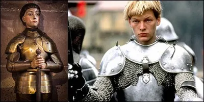 Nous sommes en 1429-1430 à Rouen.
Milla Jovovich l'interpréta, en 1999, grâce à Luc Besson !
Une personne est jugée et sera condamnée à mort. On lui reproche par défaut de porter des habits d'homme, d'avoir quitté ses parents sans leur autorisation ! Au total, on lui trouve 77 accusations différentes ! Pire, certains des participants à ce procès avaient peur des organisateurs !
Quelle est cette personne ?