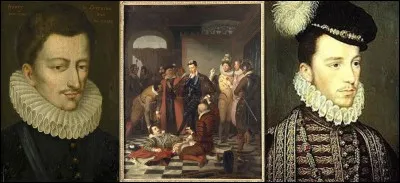 Nous sommes en 1588, à Blois dans le Loir-et-Cher !
Patrice Chéreau réalisera un film avec Miguel Bosé dans le rôle de la victime.
Pour cet assassinat, le commanditaire utilisa une quarantaine d'exécuteurs. Avant cet assassinat, pour se justifier, il dira une phrase équivalente à « la peine doit précéder la condamnation ». Il faut dire que la victime présentait un danger pour lui !
Qui est l'assassin et qui est la victime ?