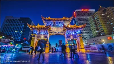 Où se trouve Kunming ?