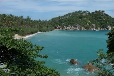 Où se situe le lagon Koh Phangan ?