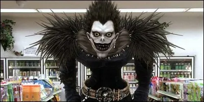 Dans "Death Note", Ryuk ne mange que du chocolat.