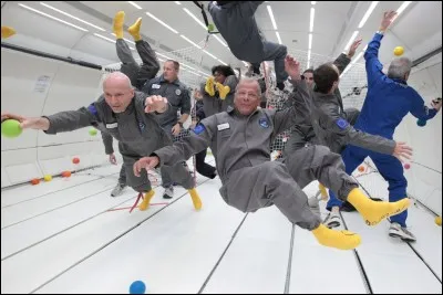 Quelle femme a chanté "En apesanteur" ?