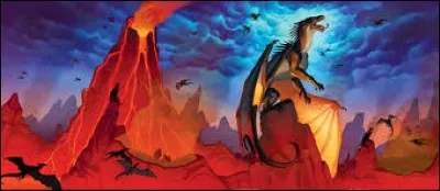 Qui était la reine des Ailes de Nuit avant l'explosion du volcan ?