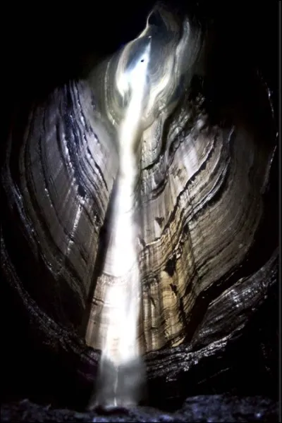 Où se situe la grotte d'Ellison ?