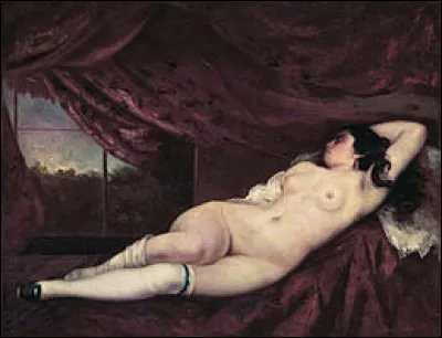 Qui a peint "Femme nue couchée" ?