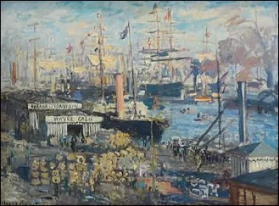 Qui a peint "Le Grand Quai au Havre" ?