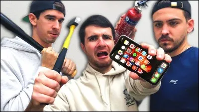 Il a testé plusieurs fois (dans différentes vidéos) la qualité de protection d'un téléphone. Quelle est la marque qui lui a permis de faire ces différents tests ?