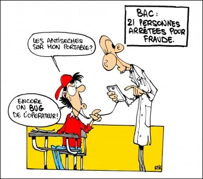 Quel est le synonyme populaire de la technique de triche nommée "antisèche" ?