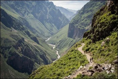 Où se trouve le canyon de Colca ?