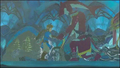 Qui aide Link à reprendre le contrôle de la créature ?